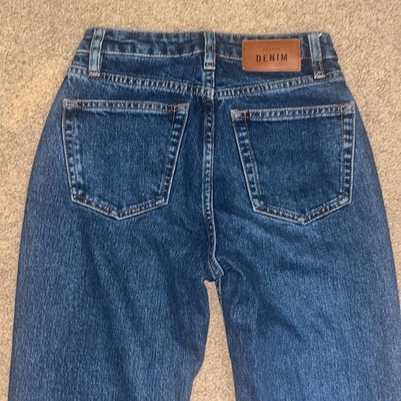Sezane Parfait Slim Ankle Mid Rise Jeans 23 - Picture 5 of 7